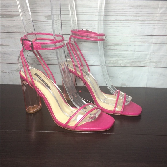 Zara Shoes - Zara pink high heel sandals
